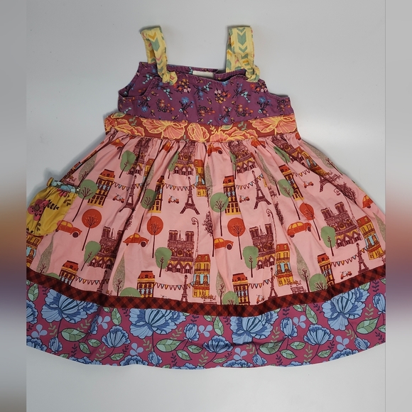 Matilda Jane City of Lights parisian Knot Dress - Picture 1 of 7